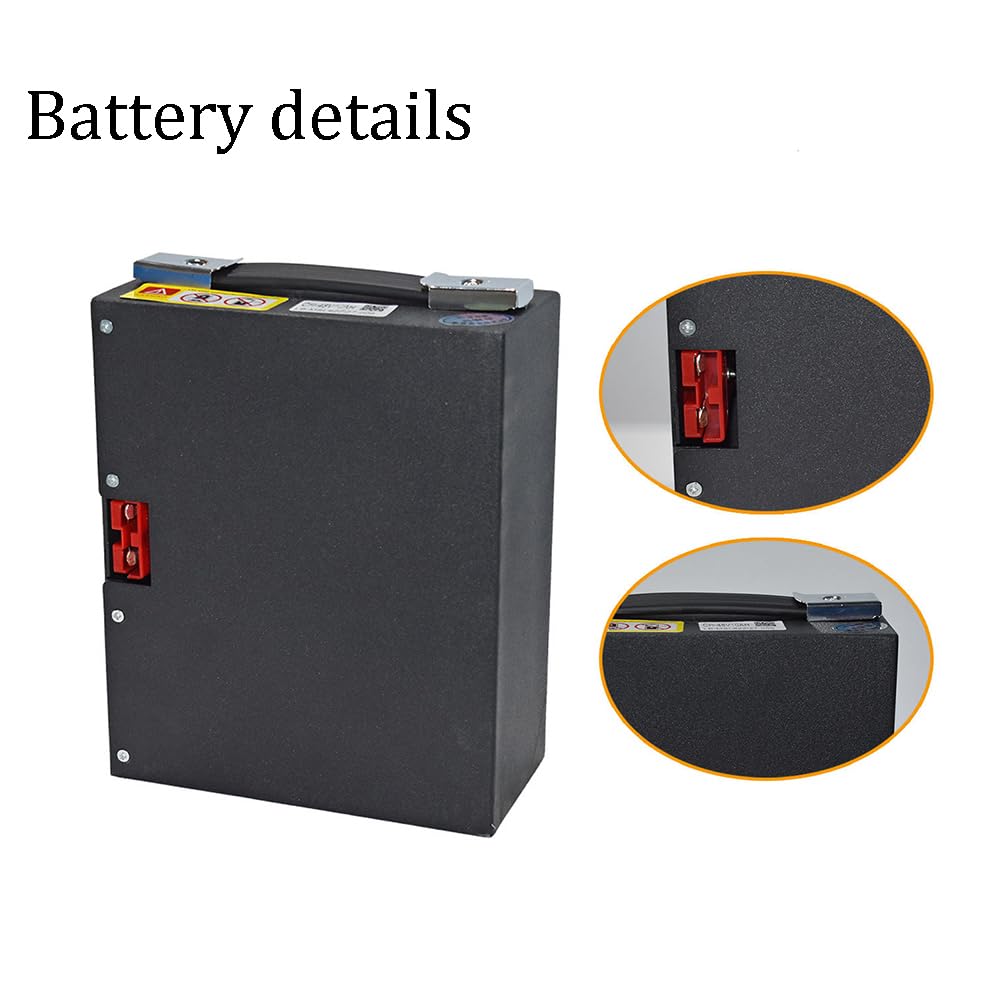 48V 10Ah 15Ah Elektro-Hubwagen LiFePO4 Lithium-Eisenphosphat-Akku 48 Volt Be- und Entladewagen Handstapler Akku