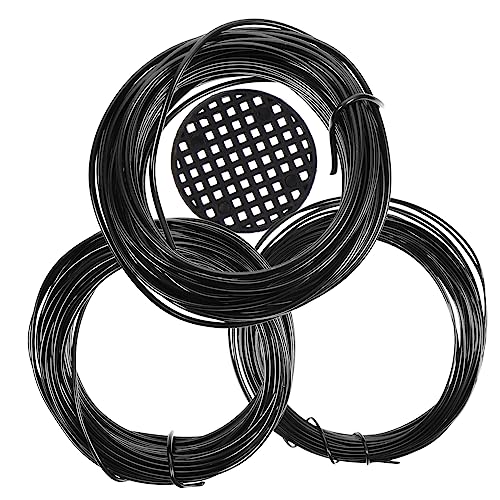 KONTONTY DIY Bonsai Tree Training Support Wire 100ft Aluminum Garden Wire Versatile Plant Climbing Kit