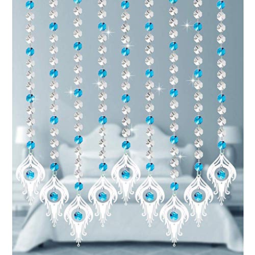 Rideau de Perles Cristal pour Séparer vos Pièces et Sublimer l'Entrée Maison