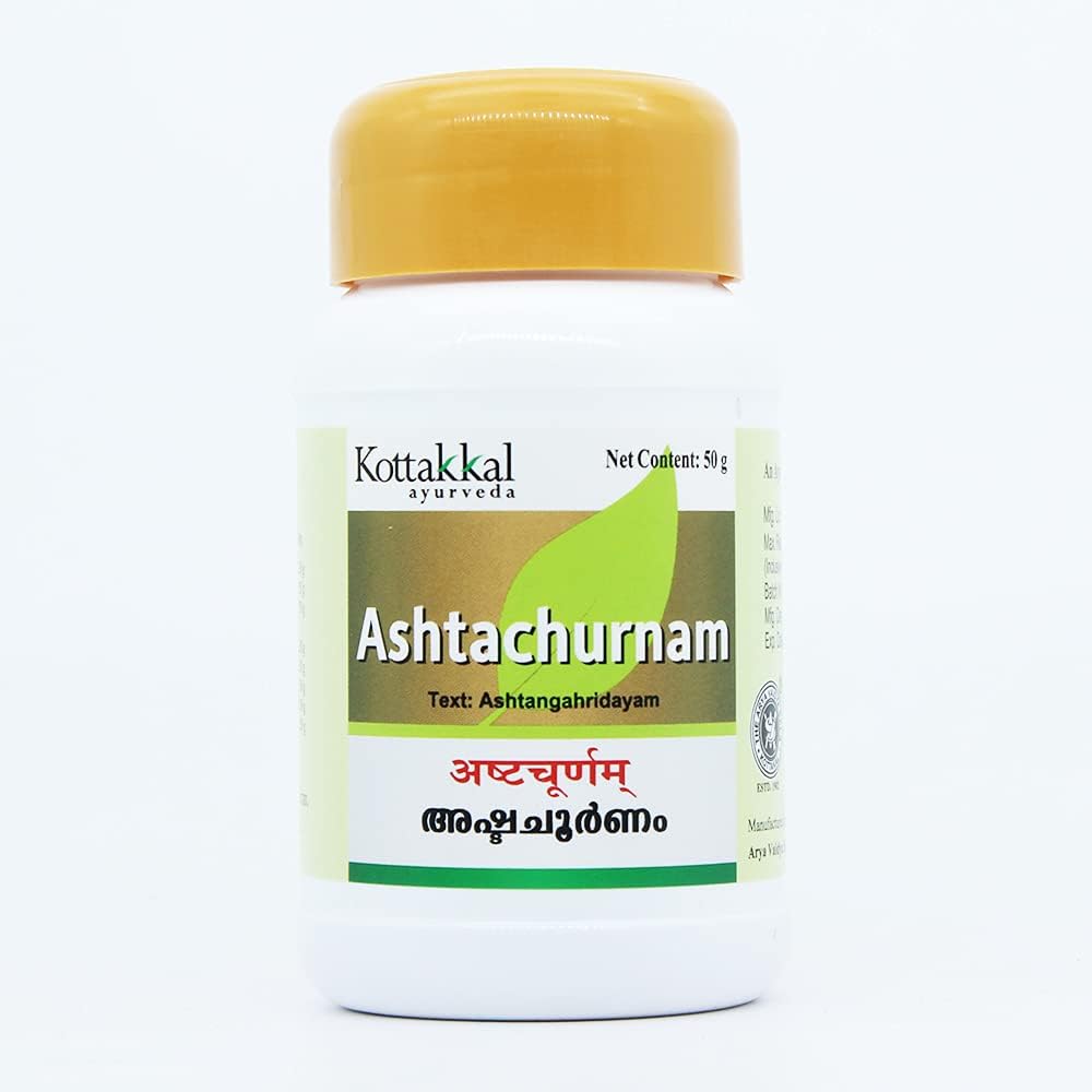 Ashta Churnam-50GM, (Pack Of 2), Of Arya Vaidya Sala Kottakkal and get Golden Oldie Herbs®, Sukanthi Pills-1gm