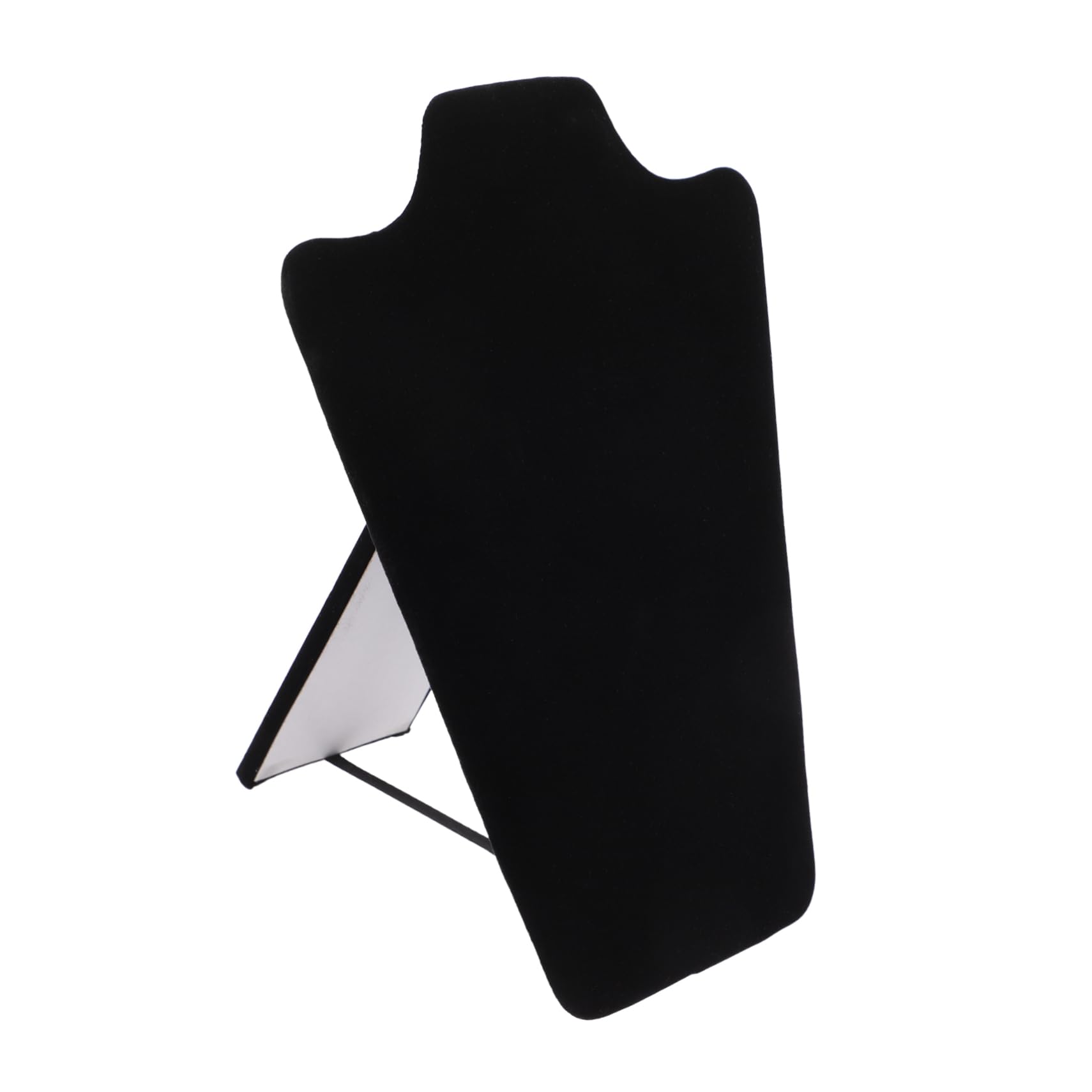 BESPORTBLE Necklace Display Stand Suede Mannequin Bust Rack for Jewelry Showcase Store Home Decor