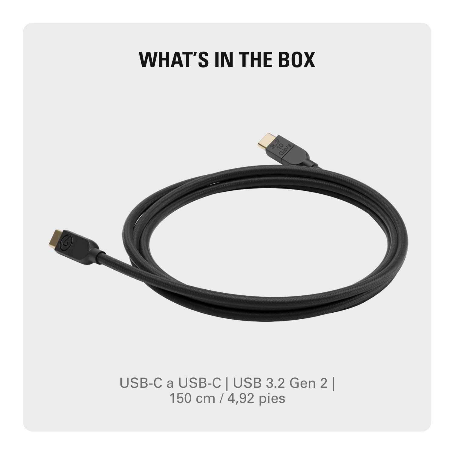 エルガと Amazon.com: Elgato USB-C 3.2 C-to-C Cable – 10 Gb/s Data