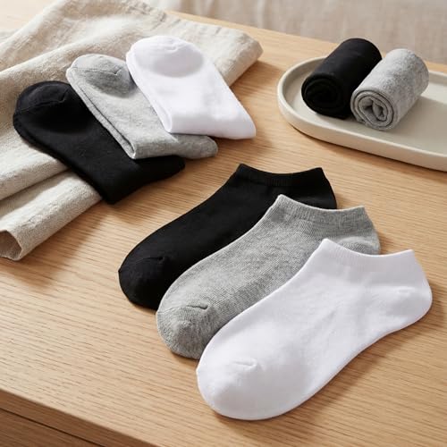 Image of Tipi Toe Women's 20 Pack Colorful Low Cut Socks - Lightweight, Breathable Design for All-Day Comfort Sizes 9-11 /10-13