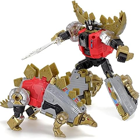G1 Animation Series Autobots Dinobot Dinosaur Faction, Transformer Toys Snarl,Stegosaurus,Action Figure KO Version Robots of Dinosaur Models Cover