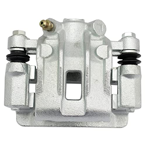 Image of TRQ Rear Left Brake Caliper w /Bracket Drivers Side