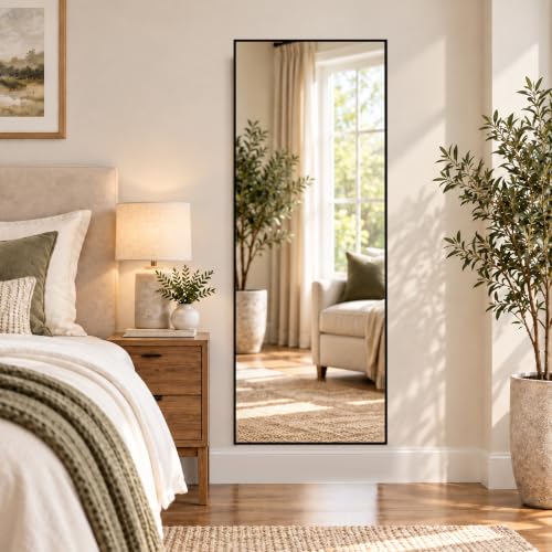 NBGV 57"x21" Full Length Mirror, Floor Mirror Full Length Gold - image 2