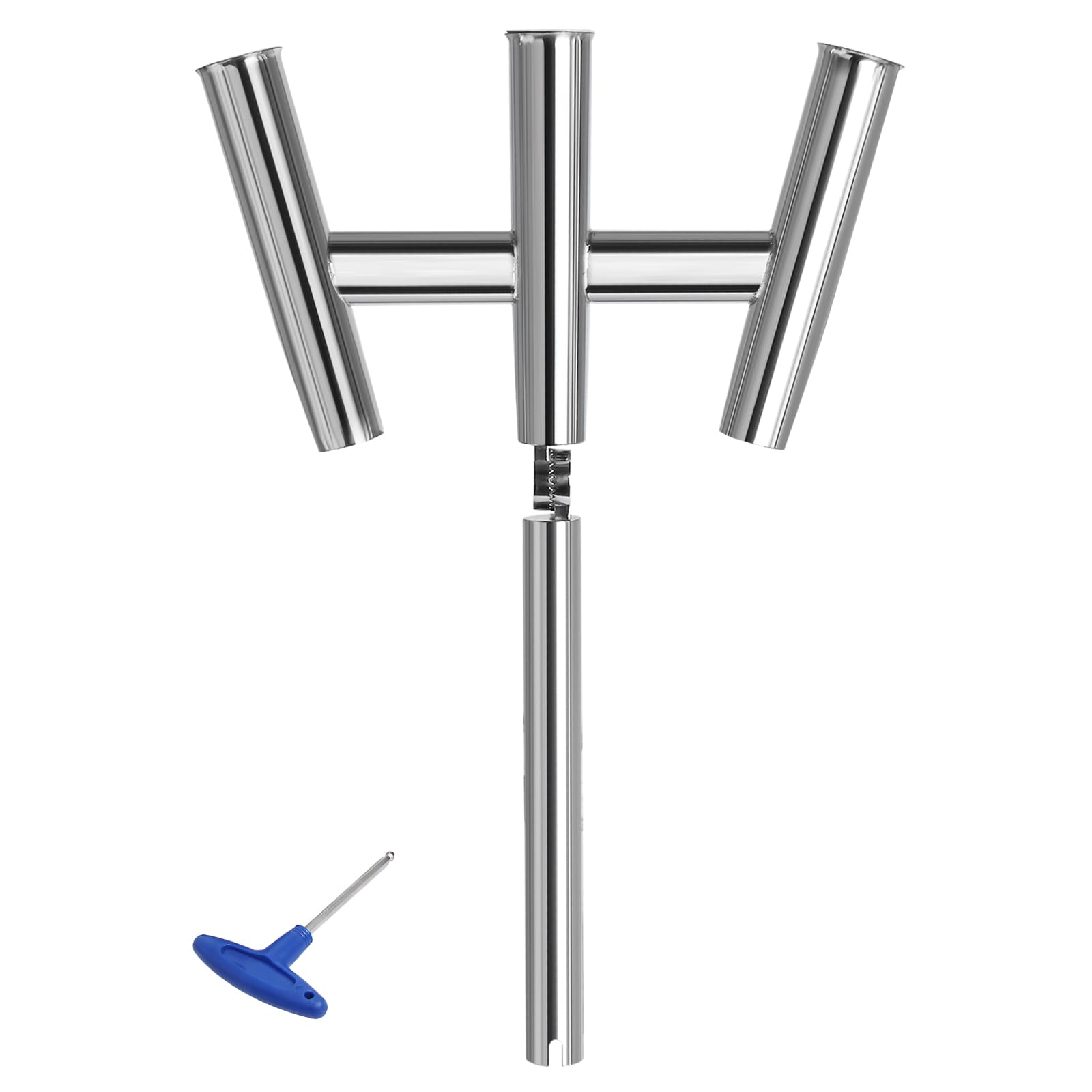 kite fishing rod holder Amazon.com: NovelBee 3 Tube Fishing Rod Holders,Polished Stainless Steel  Trident Outrigger Stylish Rod Holder,Adjustable Kite Fishing Mount 3-Rod  Holder : Sports & Outdoors
