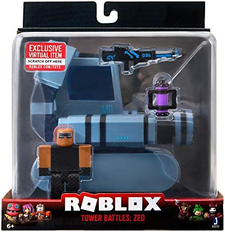 Roblox ROB0340 Tower Battles: ZED Vehicle [Includes Exclusive Virtual Item]