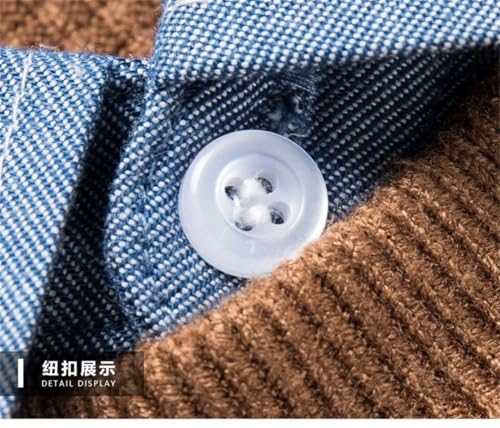 Mens Top Knit Pullover Woolen Crew Neck Sweater Casual Jumpers3