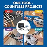 Dremel 4300-5/40 Rotary Tool Kit with Pivot Light and 40 Accessories