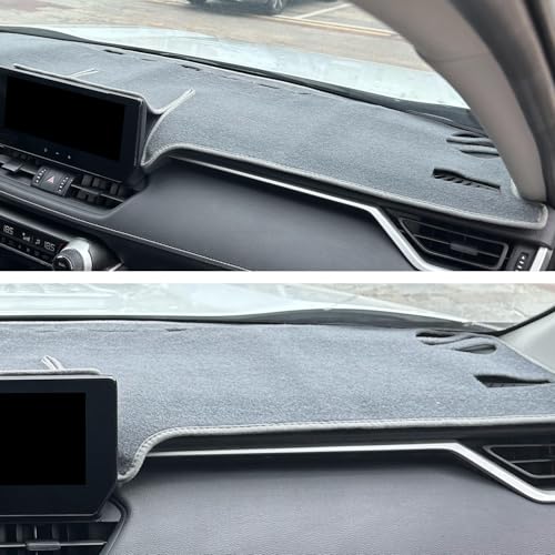 Evita reflejos y calor en salpicadero Toyota Rav4 con cubierta de consola gris 2