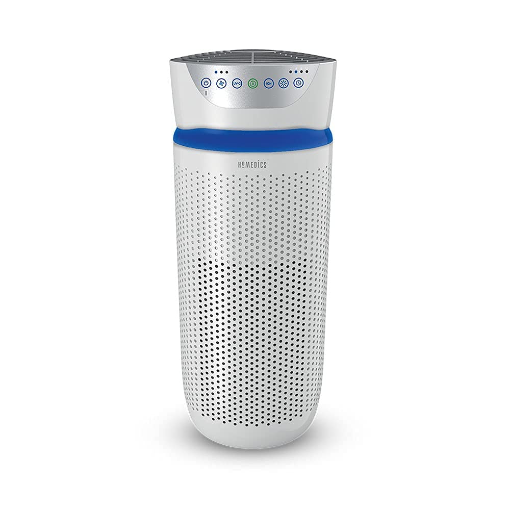 Homedics 5in1 UVC Air Purifier 360Degree HEPA Filter for 1,192 Sq