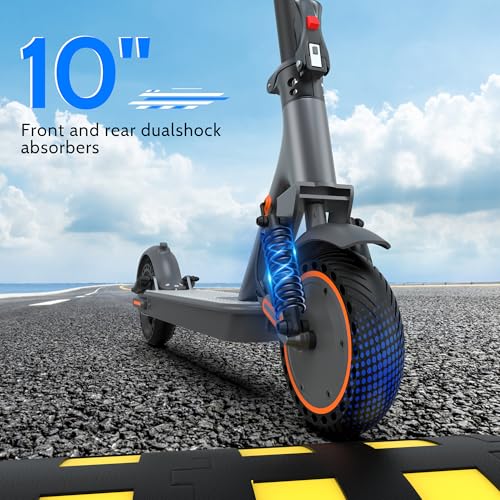 MAXSHOT Electric Scooter for Adults, 8.5/10/14″ Tires,
