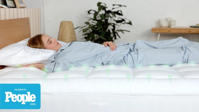 Niagara Sleep Solution 100% Cotton Top Cooling Mattress Topper - Queen Size | Cloud-Like Mattress Pad, Breathable, 20 Deep Pocket, Back Pain Relief, Perfect for Hot Sleepers, White