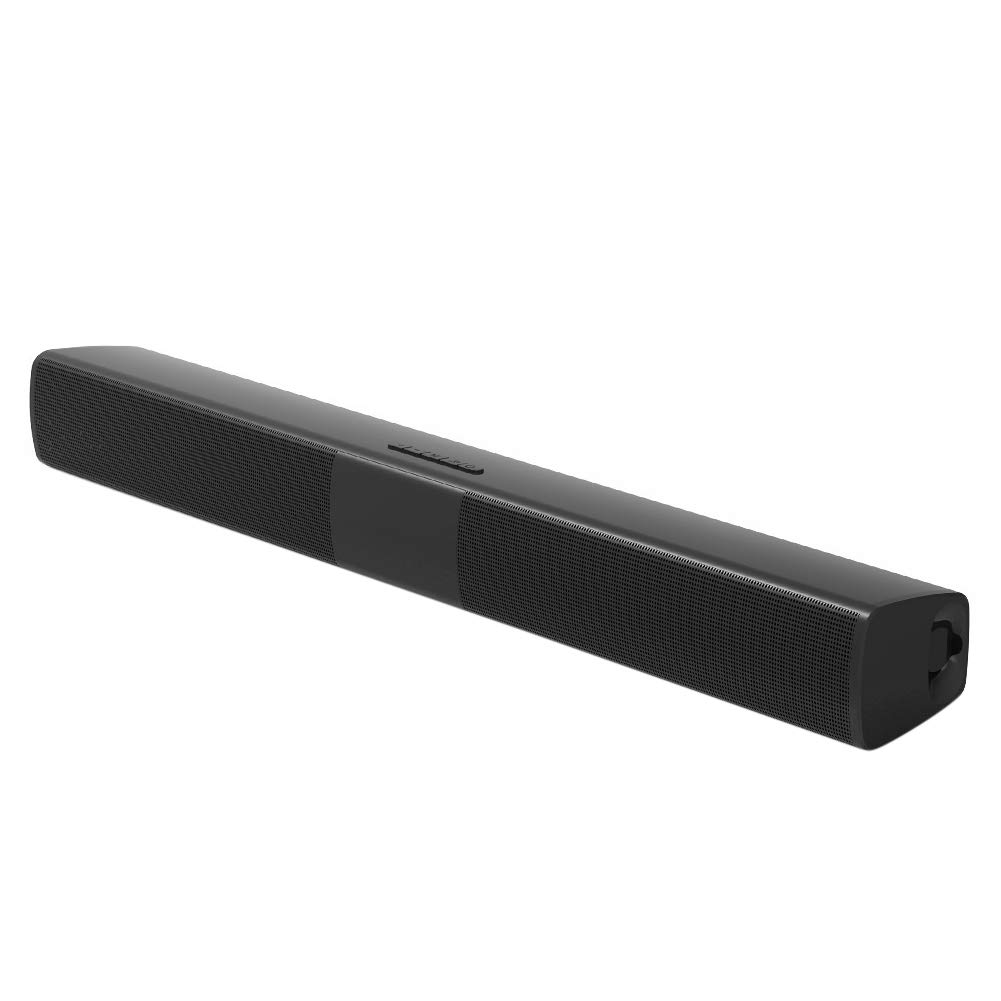 Barra De Sonido para El Hogar, Recargable Inalámbrico Bluetooth TV Home Theater Radio FM Altavoz Estéreo para TV con Subwoofer Incorporado Y Entrada Óptica HDMI ARC, USB, RCA +