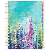 2025-2027 Monthly Planner/Calendar - Monthly Planner 2025-2027, Jan.2025 - Dec.2027, 6.3' x 8.4', 3 Year Monthly Planner with Flexible Cover, 36 Monthly Tabs, Pockets, Thick Paper - Oil Painting