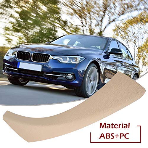 Capa de acabamento de puxador de painel externo interno e externo de ABS amarelo slibrat para E90