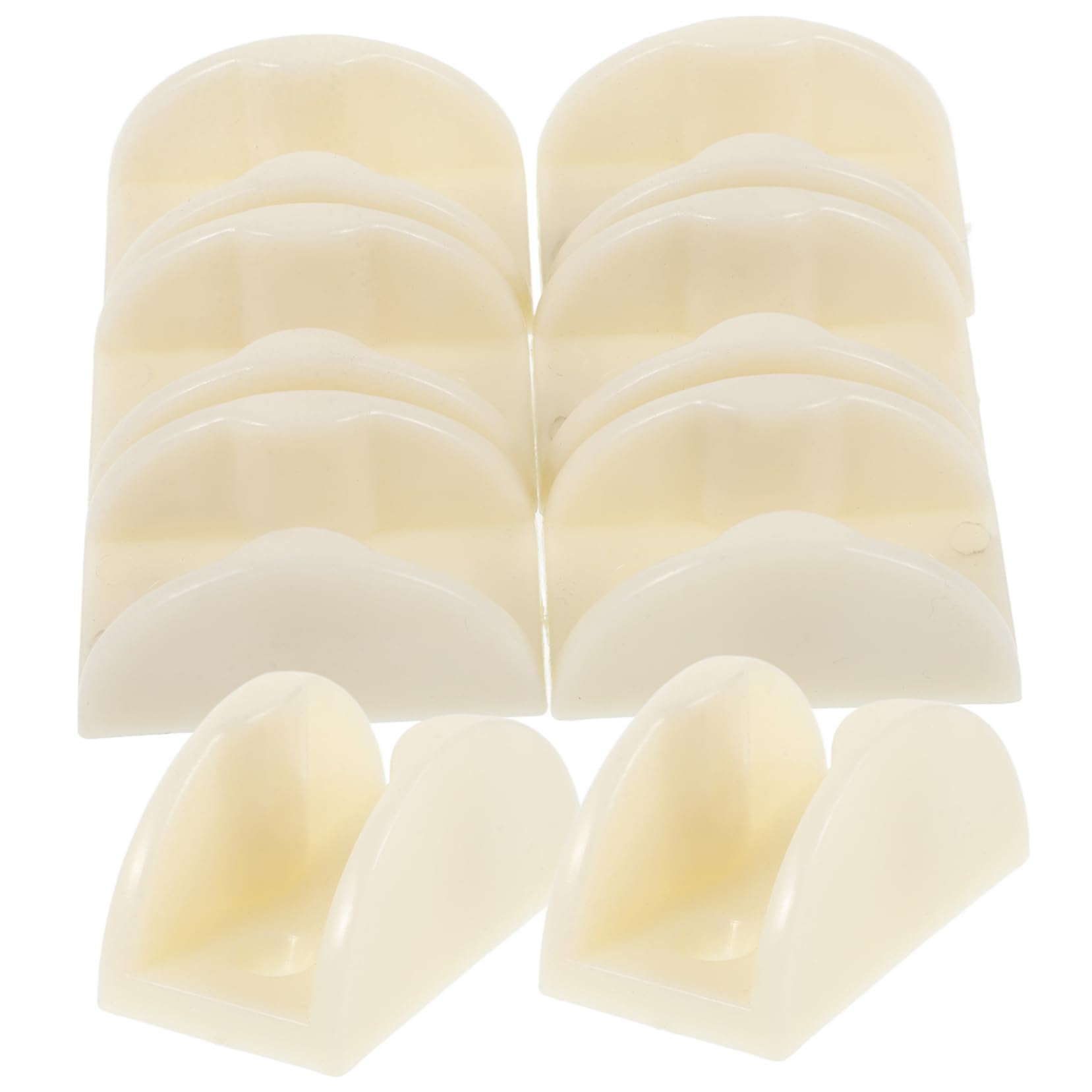 10pcs Sliding Barn Door Floor Guide Barn Door Parts Soft Close Kit Floor Guides Hardware for