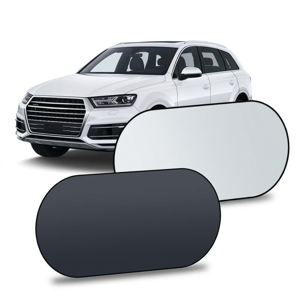 QIZUN Car Rear Window Sunshade for BMW iX2 (U10) 2026 2025 2024, UV Protection Sun Blind Blackout with Suction Cups Foldable Heat Insulation Auto Accessories