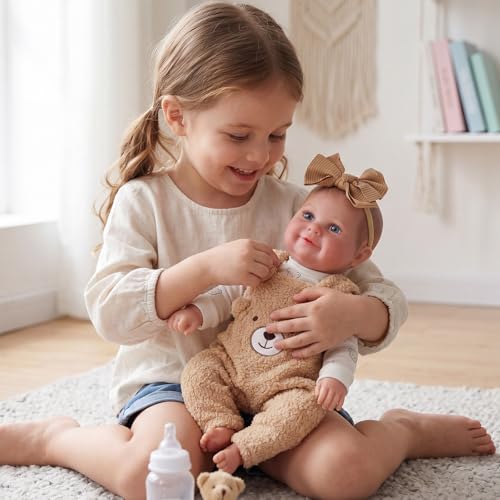 Muñeca Reborn Bebé Niña 20 pulgadas BABESIDE miniatura 7