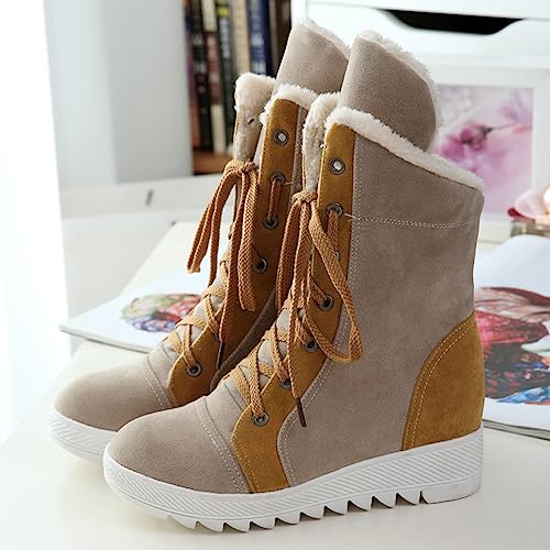 Bottes de neige étanche et chaude avec semelle combat crantée - 2
