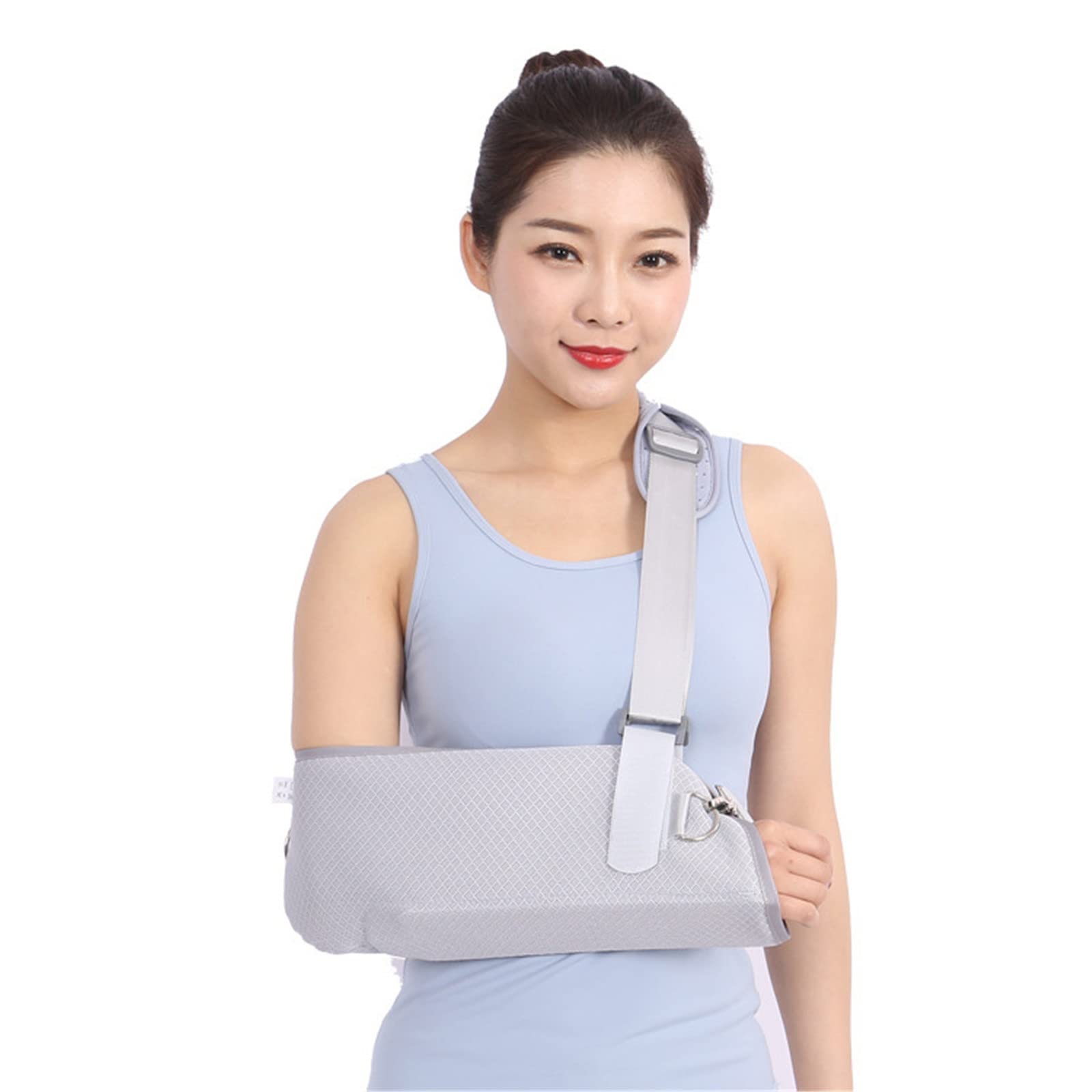 Cabestrillo para Brazo Cabestrillo para Hombro Soporte para Codo De Muñeca Ligero Y Transpirable Dislocación Fractura Esguince Y Brazo Roto (Size : S)