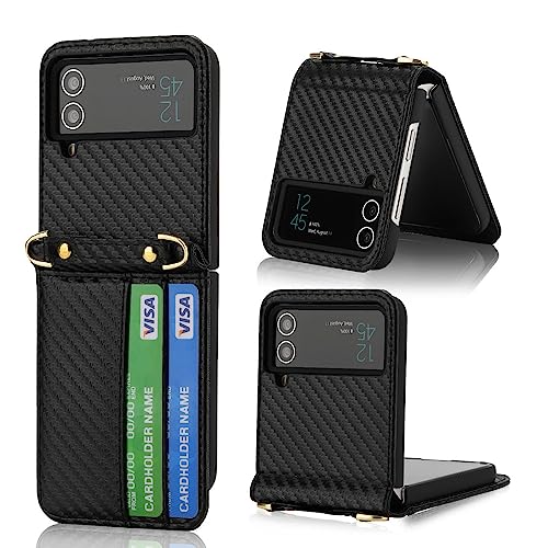 Étui en cuir de protection ENILSA Galaxy Z Flip 4 finition premium