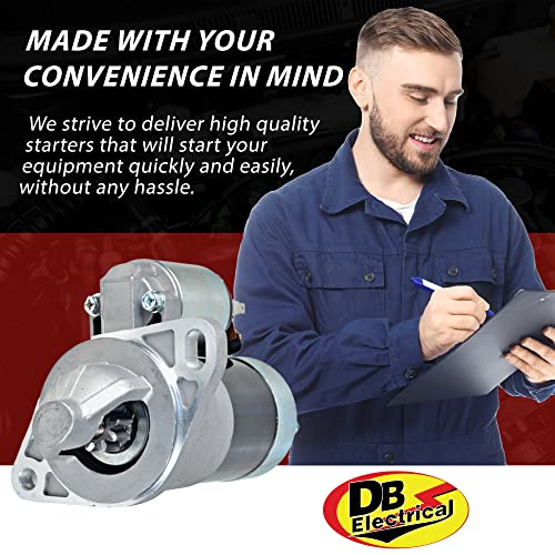 DB Electrical Starter para Motor Yanmar 3TN72 miniatura 3