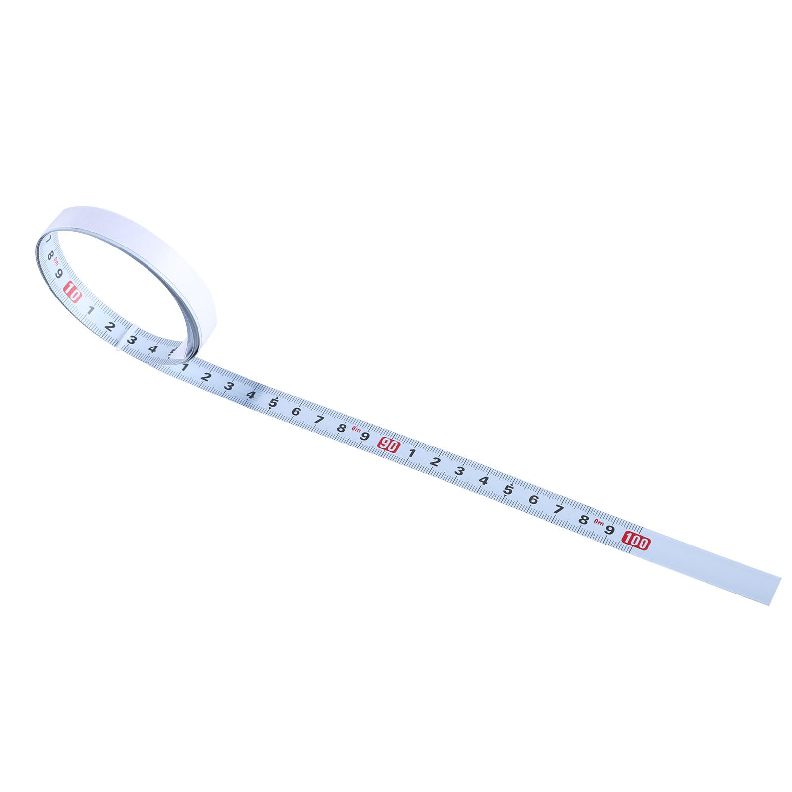 Metric Steel Miter Tape Measure Self Adhesive Scale Ruler 0.5-6m for Router Woodworking Tool Self Adhesive Measurement Metric