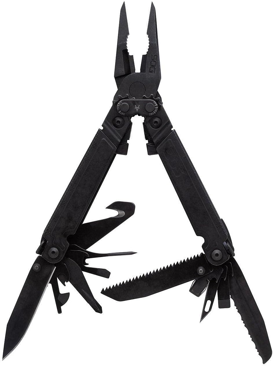 PowerAccess Assist Full-Sized Well-Rounded Daily Use Multi-Tool | One-Handed Assisted Opening | 21 Tools, Black