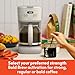 BELLA 12 Cup Programmable Coffee Marker, Reusable Dishwasher Safe Accessories, Easy LCD diaply, Auto Shutoff, 900 watt, Oatmilk