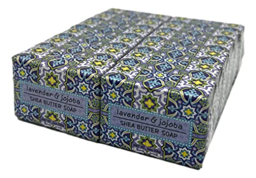 Greenwich Bay Trading Co., Lavender and Jojoba Shea Butter Soap, Set of 12 Bars, 2 Ounces Each image 2