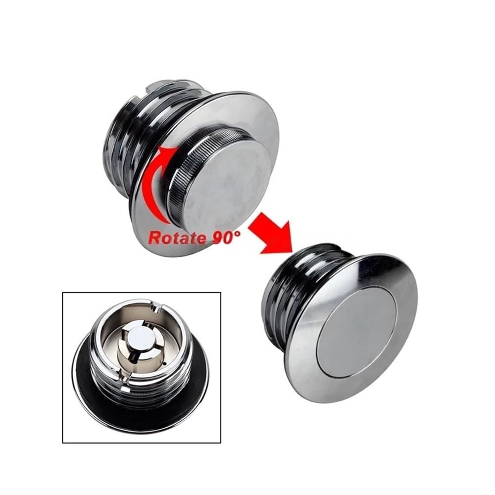 Motocicletta Tappo Serbatoio Tappo Serbatoio Carburante A Scomparsa Per Motocicletta, Con Sfiato, Per FLDE, FLFB, FLFBS, FLHC, FLHCS, FLSB, FLSL
