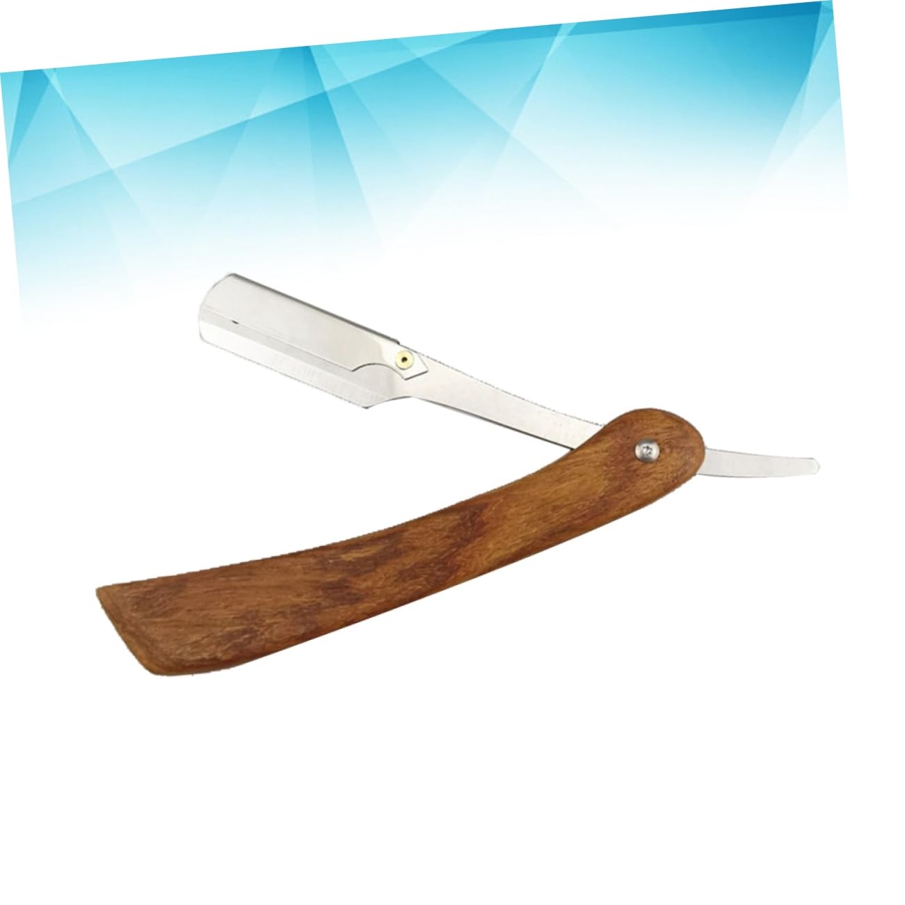 FRCOLOR Men's Razor Straight Razor Barber Tool for Beard Sideburns Short Fine and Easy to Use