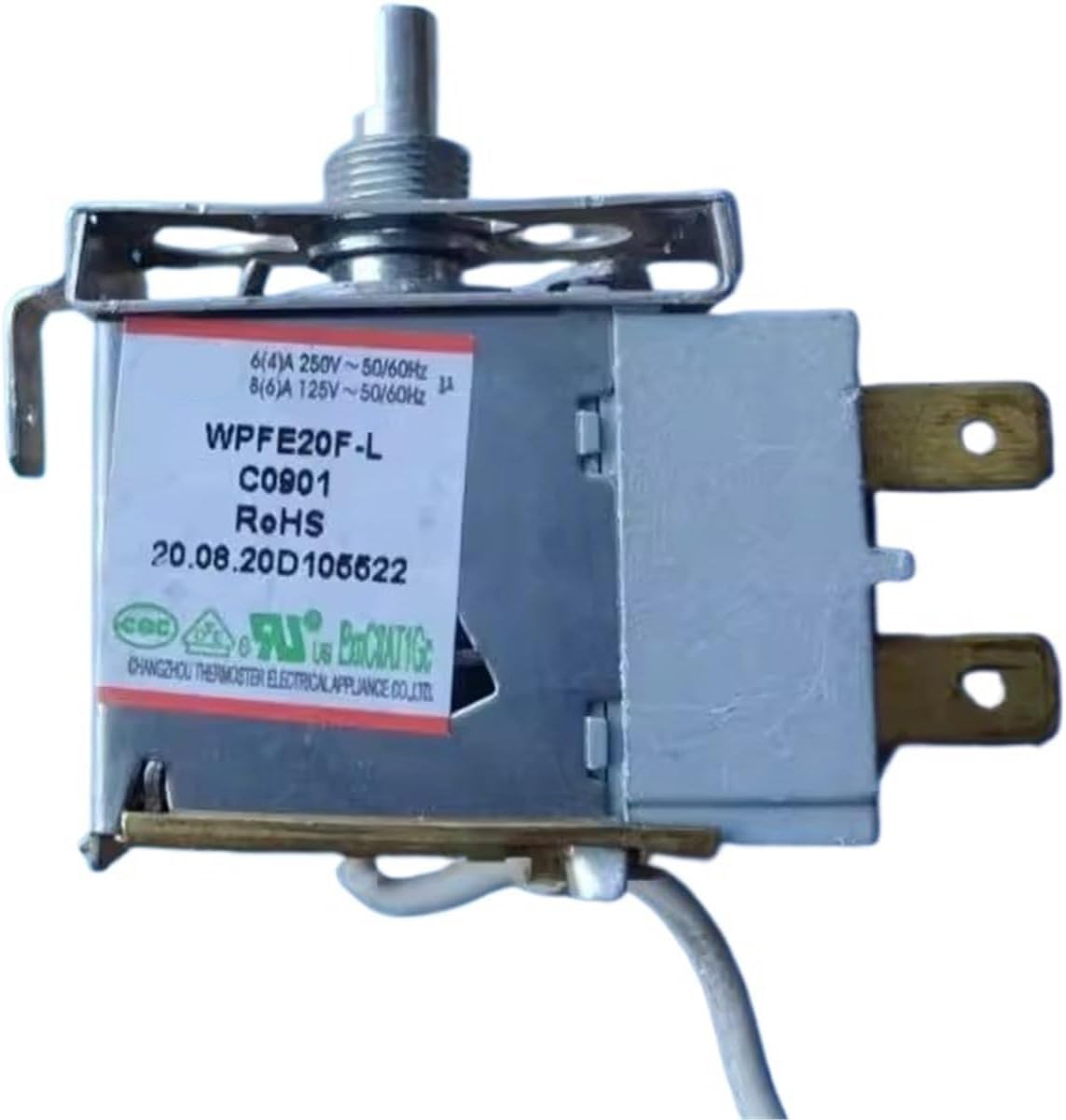 Mechanical switch for refrigerator thermostat WPFE20F-L Screwed two pins