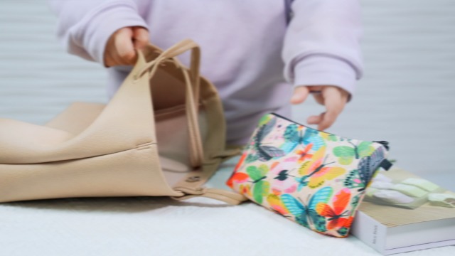 Trousse De Maquillage Sac Cosmétique De Voyage Pochette Sac à Main Sac à Main Avec Fermeture éclairFleur Sauvage De Style Rétro De Tournesol
