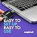 magicJack VOIP Phone Adapter - Unlimited Calls to US & Canada, No Monthly Bill, Portable Internet Phone with App, magicIN™ & magicOUT™ Service