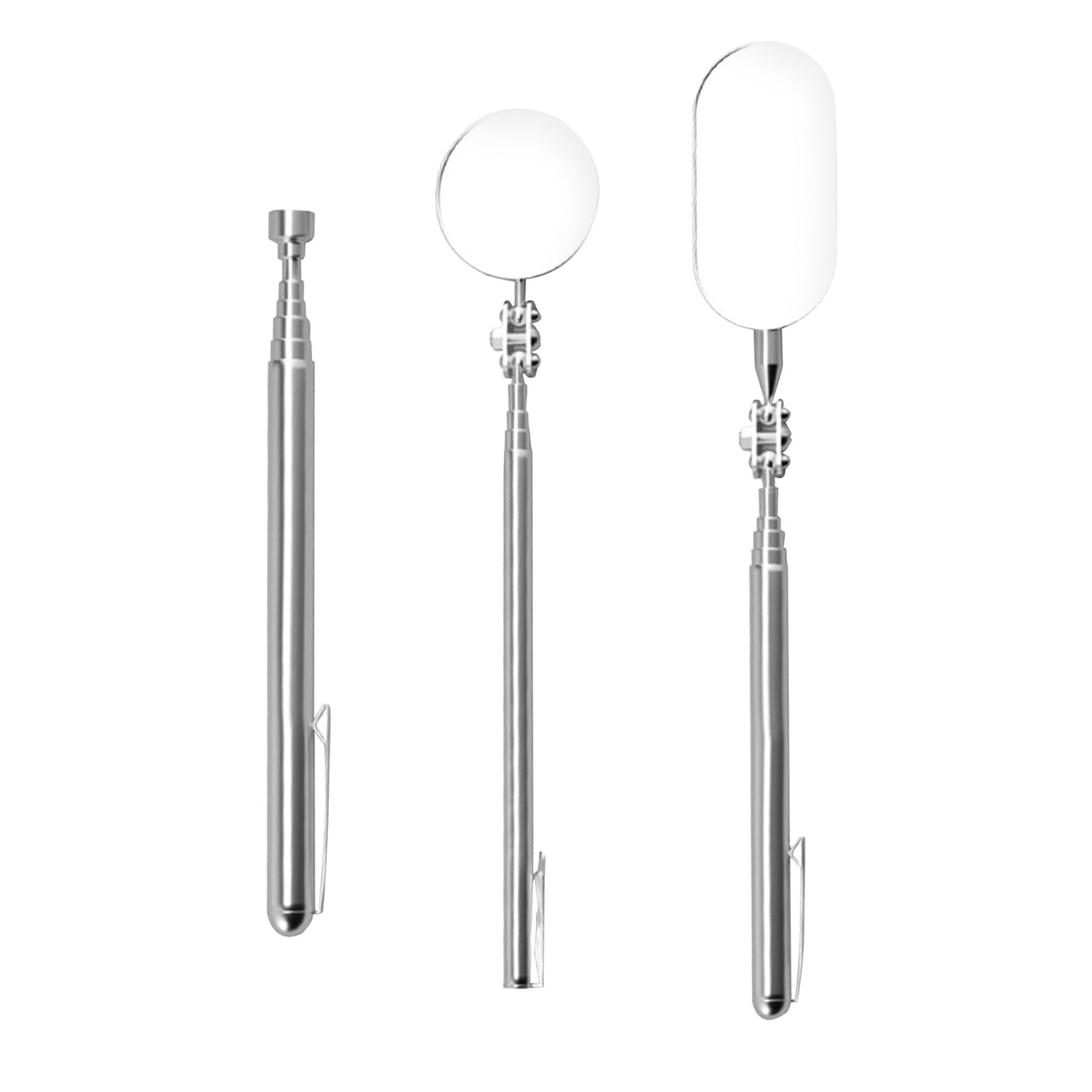 Zqxnt 360 Degree Adjustable Telescopic Inspection Lens With Ergonomic Grip Automotive Engine For Mechanical Foldable Handle Mechanical Lens