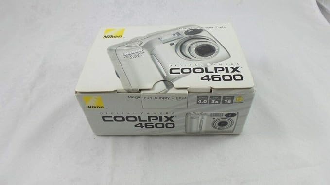 Nikon Coolpix 4600 Cámara Digital 4MP Zoom 3X miniatura 4