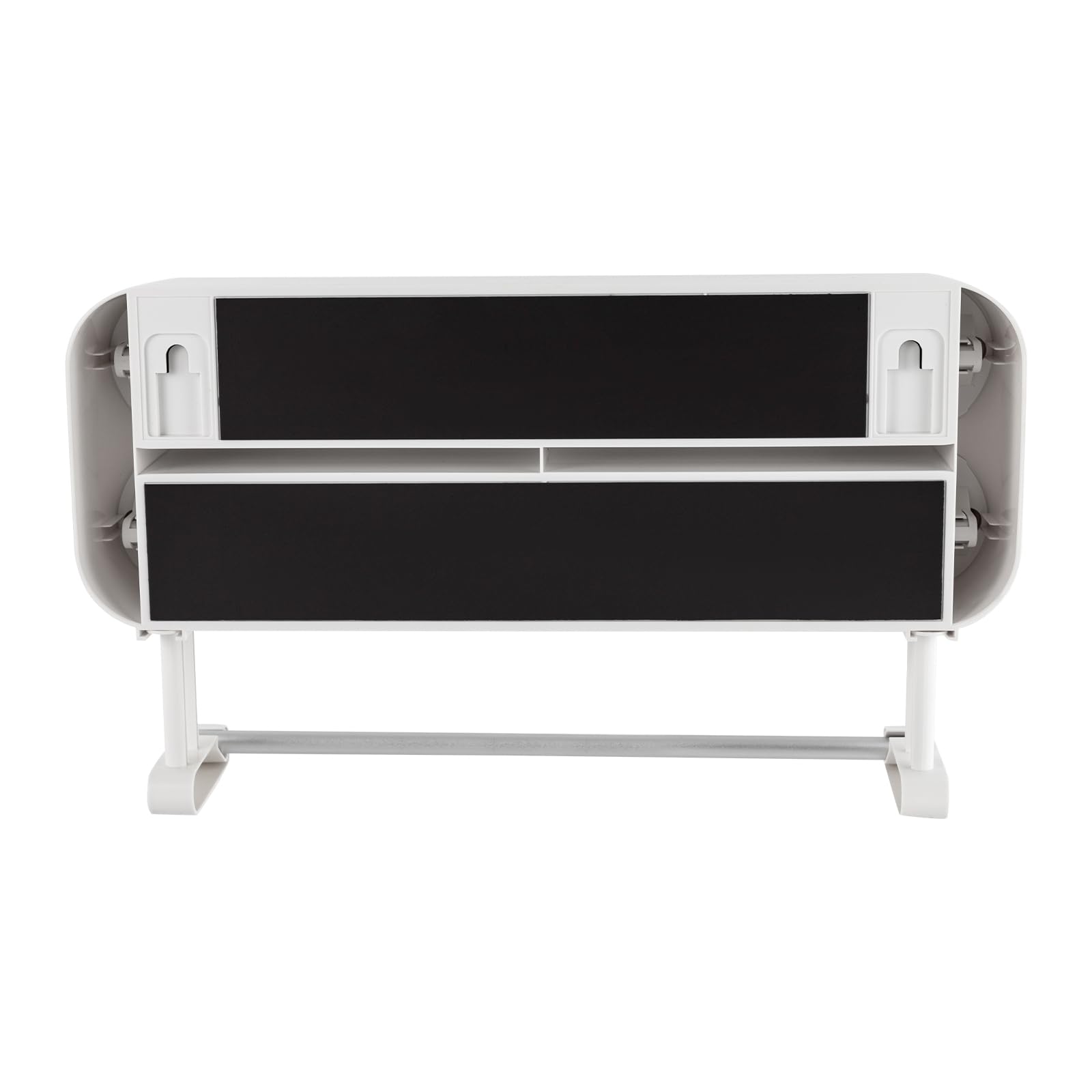 Dispensador de film transparente montado en la pared, lámina adhesiva con gancho adhesivo, soporte para rollos de cocina, dispensador de papel de aluminio