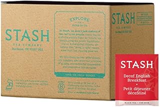 Stash Decaf English Breakfast Black Tea Bags, 100 Count