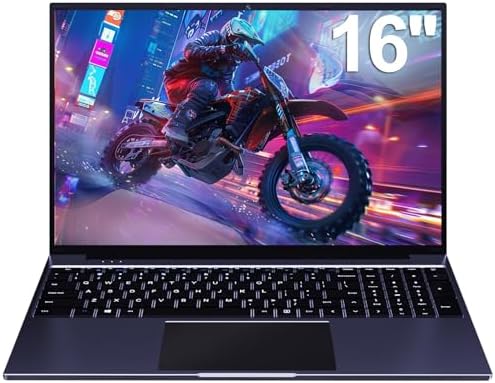 jumper Laptop Computer 16 inch FHD Display, 12GB RAM, 256GB SSD, ...