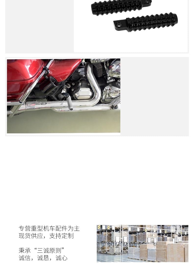 Für Softtail 18 Jahre Später Motorradzubehör Vorne Oder Hinten Fußpedale Fußstütze
