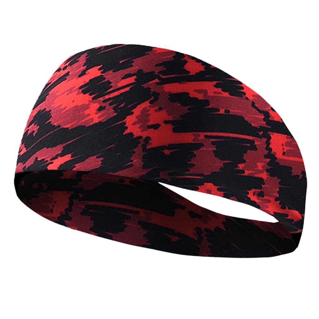 Enakshi® Stretch Headband Sport Sweat Sweatband Yoga Gym Hair Head Band Red 2|Sporting Goods | Fitness, Running & Yoga | Clothing & Accessories | Sweatbands-image-19