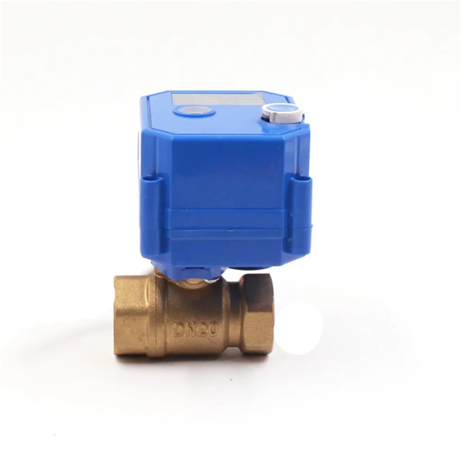 XEOWHUPG Electric actuator control ball valve with manual override function DN15 DN20 DN25 DN32 Brass Valve