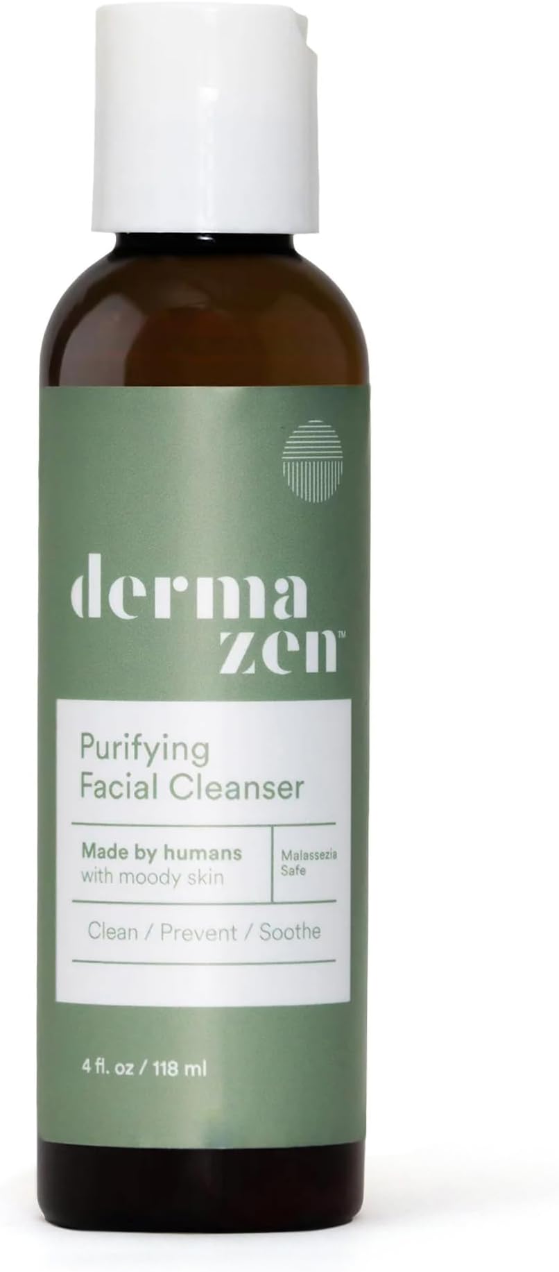 Dermazen Purifying Facial Cleanser, Soothe and Relieve Seborrheic Dermatitis - 4 fl oz