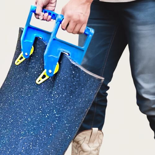 Original EZGrip Mat Movers - Made in The USA - Move Heavy Stall Mats with Ease (2 Movers)