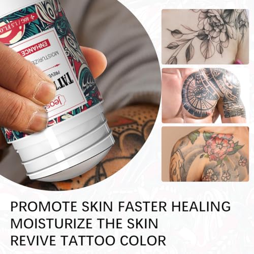 Jeosisy Tattoo Aftercare Butter Balm, Old & New Tattoo Moisturizer Brightener For Tattoo Color Enhance thumb #2