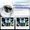 Kwak's Smart Car air Freshener,Rechargeable Long Lasting Spray Fresheners Diffuser with Two adjustable fragrance modes for Car,Home,office #2