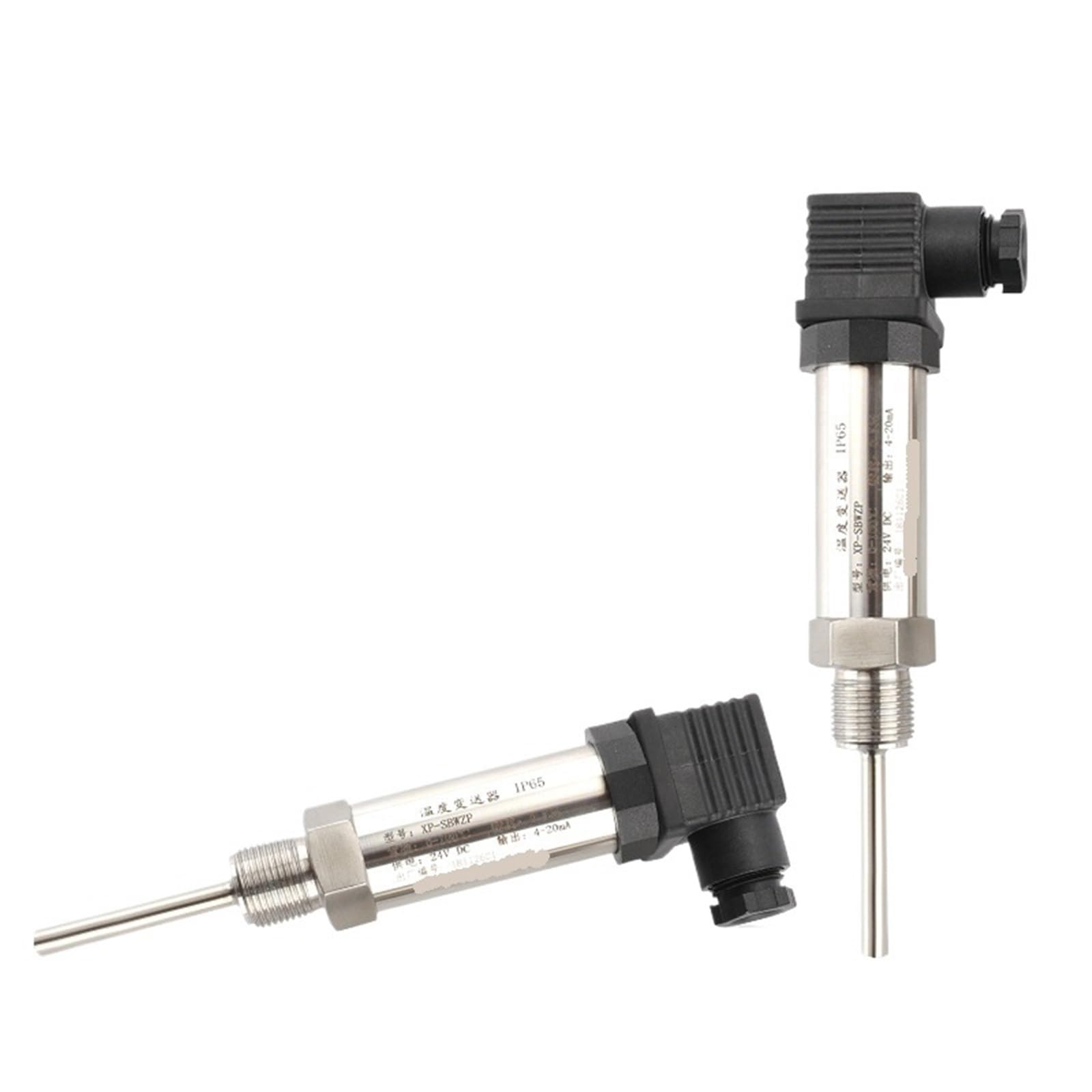 -50-100C pt100 Transmisor de temperatura de resistencia térmica 4-20ma sensor de temperatura de salida transmisor de señal 1 unidad (pantalla LCD)